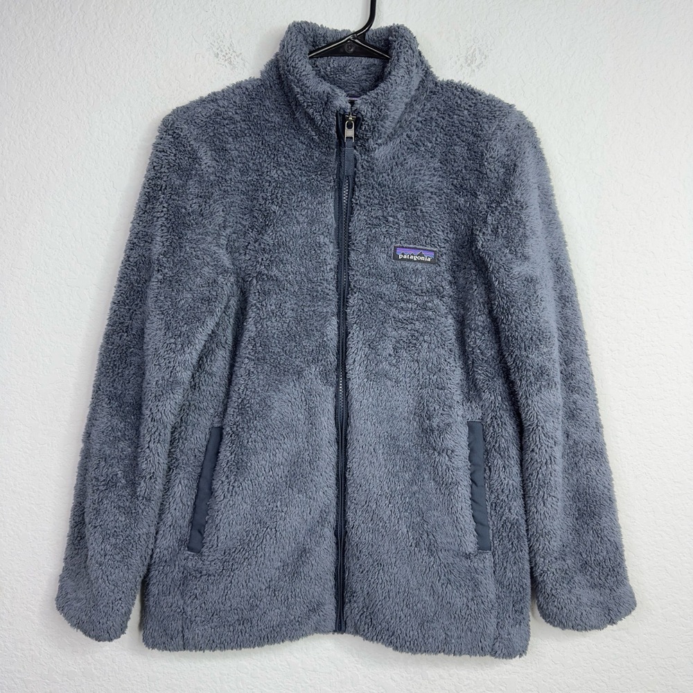 Patagonia Jacket Women XS Gray Los Gatos Fleece Zip Outdoor Everyday Hiking Camp - Picture 1 of 7